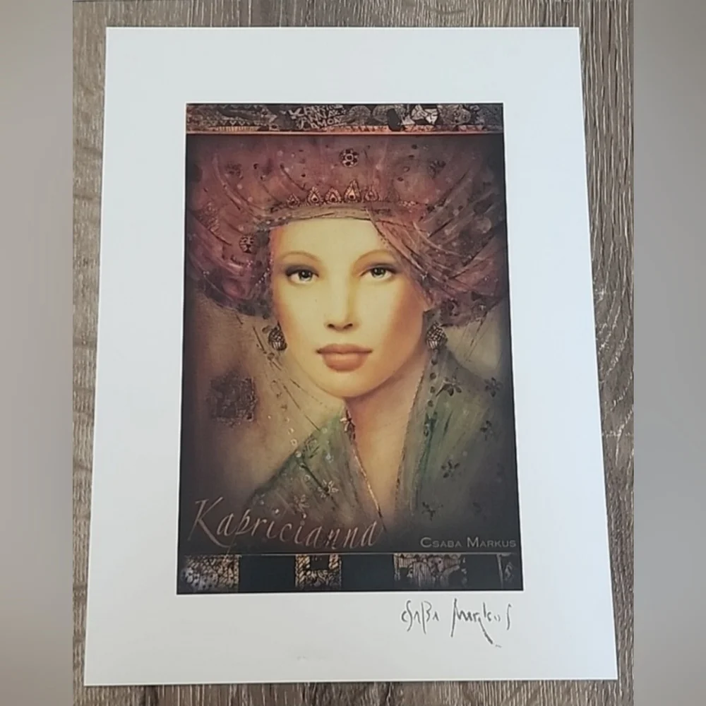 Csaba Markus 12”x9” Print - Kapricianna art - Picture 4 of 6